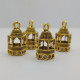 Jhumka Base #29 - 24mm Minaret - Golden - 2 pairs