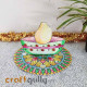 CraftGully 3D Diwali Diya Printable