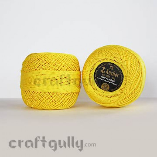 Anchor Mercer Crochet - Tkt 20 - 4054-0289 (Yellow Family)