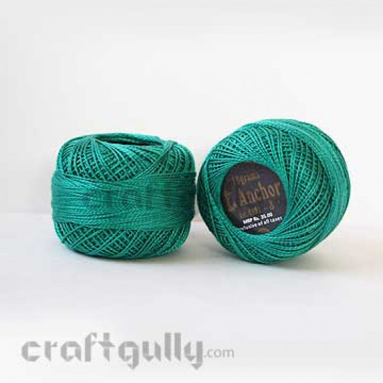 Anchor Pearl Cotton Tkt 8 - 4591-0189 (Green Family)