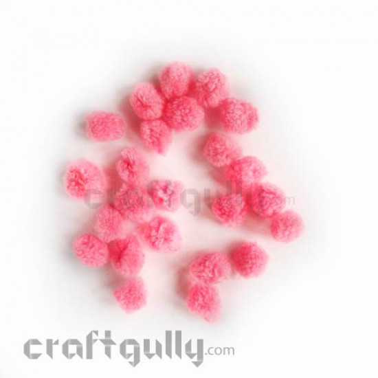 Pom Poms 15mm - Blush Pink - Pack of 25