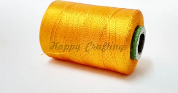 Yellow 36 Artificial Silk Thread Viscose Thread Online In India. COD. Low  Prices. Free Shipping