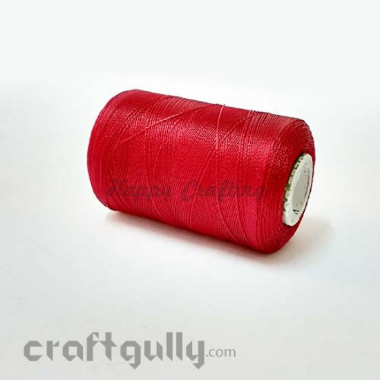 Faux Silk Thread - Dark Red