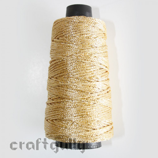 Crochet Thick Thread - Golden Ochre and Gold 