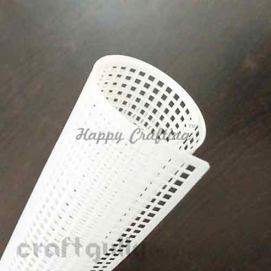 Stitching Canvas 320mm - Plastic - White Stitching Canvas 320mm - Plastic - White
