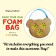 Make Your Own Foam Bag Kit - Small Teddy - Brown
