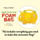Make Your Own Foam Bag Kit - Big Elephant - Orange