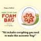 Make Your Own Foam Bag - Big - Snail - Pink