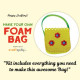 Make Your Own Foam Bag - Small - Rectangle - Yellow