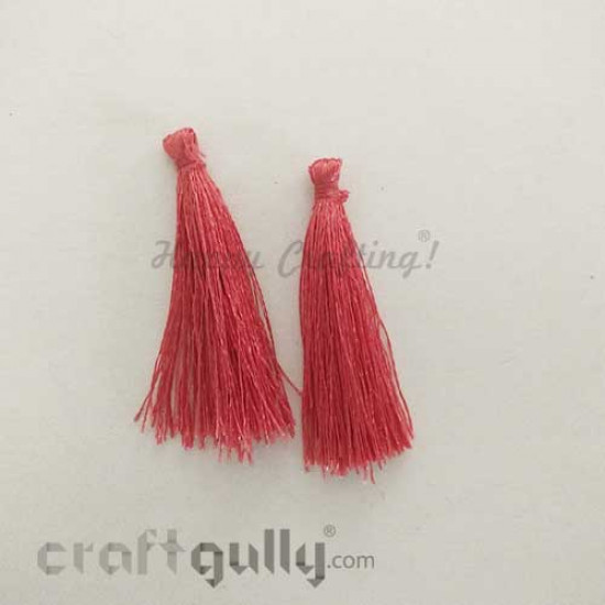 Tassels 50mm - Peach - Pack of 2