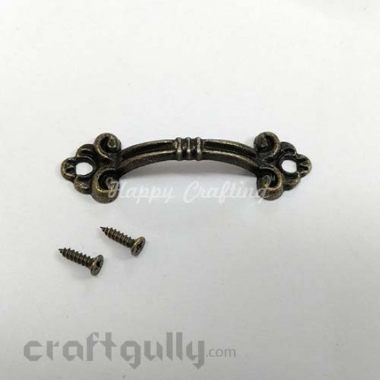 Miniature - Metal 47mm - Drawer Handle #2 - Bronze Finish