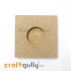 MDF Blank Tea Light Holder 3.5 inches - Single Holder - Natural