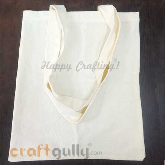 Yellow Blank Cotton Tote Bag 15