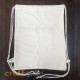 Decoupage Blanks 13 inch - Bag Drawstring - Off White - Pack of 1