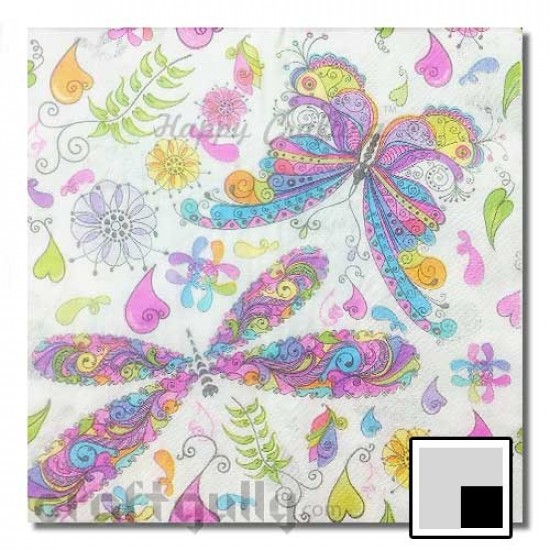 Decoupage Napkins #101 - 2 Ply - Pack of 1