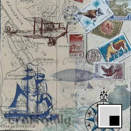 Decoupage Napkins #178 - 3 Ply - Pack of 1