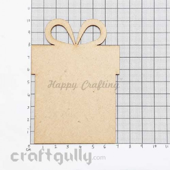 MDF Blank Designer Shapes 100mm - Gift - Pack of 1