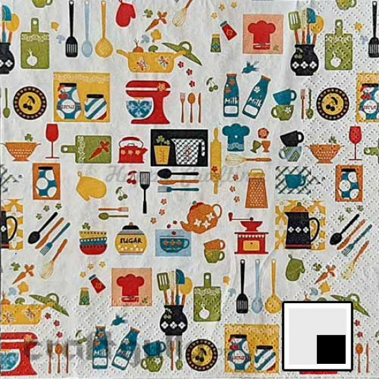 Decoupage Napkins #218 - 3 Ply - Pack of 1
