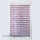 Rhinestone Stick-ons 6mm - Purple
