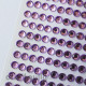 Rhinestone Stick-ons 6mm - Purple
