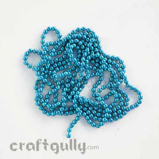 Ball Chains 2mm - Turquoise - 9 Feet