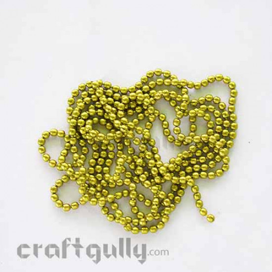 Ball Chains 2mm - Light Green - 9 Feet