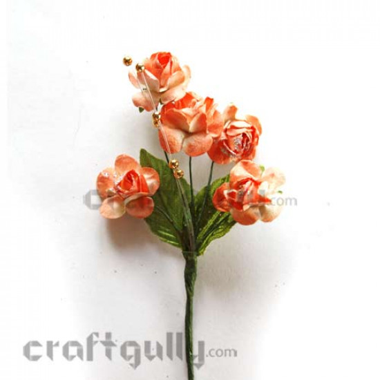 Artificial Flowers - Peach Shaded