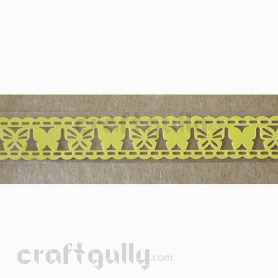 Lace Tape - Butterflies - Yellow