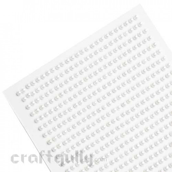 Pearl Stick-ons 3mm - Line - Off White Pearl Stick-ons 3mm - Line - Off White