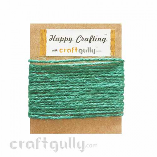 String Jute 2mm - Dark Green - 9 Feet