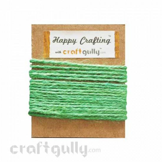 String Jute 2mm - Light Green - 9 Feet