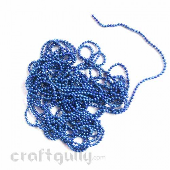 Ball Chains 2mm - Ink Blue - 9 Feet