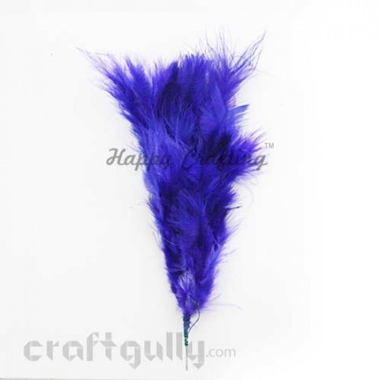Feathers 150mm - Ink Blue - Pack of 1