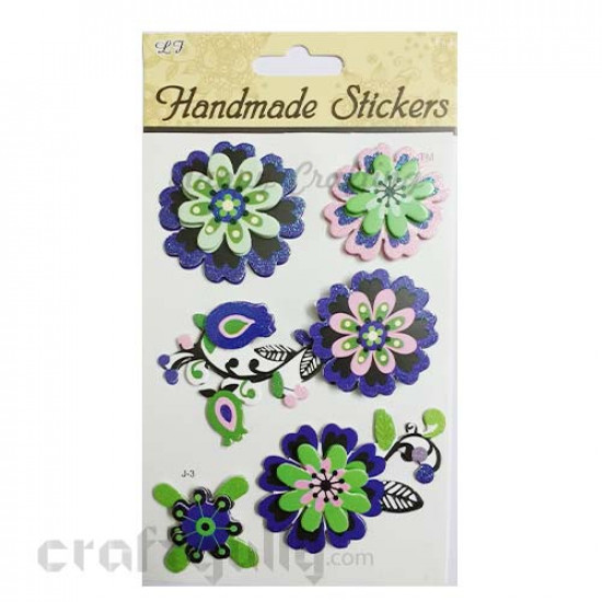 3D Paper Stickers Handmade #1