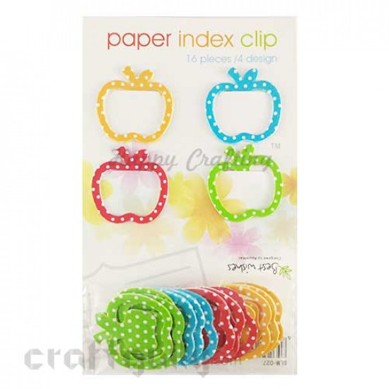Paper Clips #1 - Apple - Pack of 16