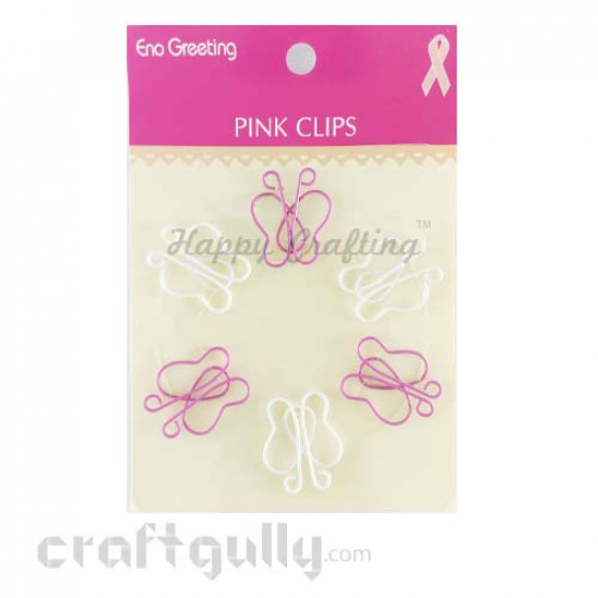 Paper Clips #2 - Butterflies - Pack of 6