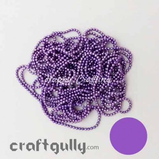 Ball Chains 1mm - Lilac - 9 Feet