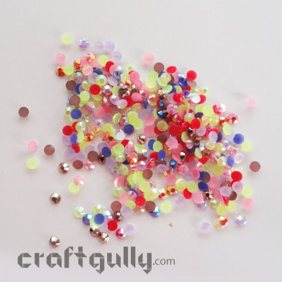 Rhinestones - Mini - Assorted (Pack of 100)