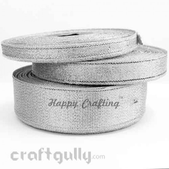 Buy Metallic Silver Ribbon Online. COD. Low Prices. Free Shipping