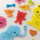 3D Felt Stickers #1 - Zoo