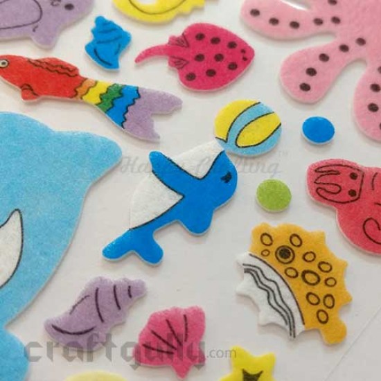 3D Felt Stickers #2 - Marine