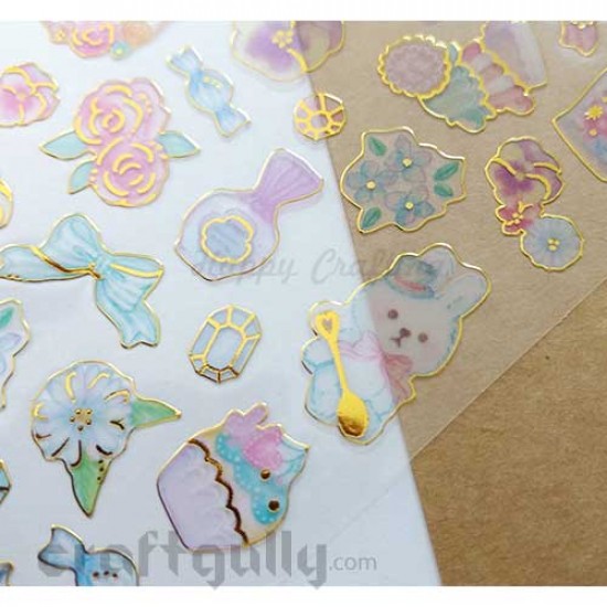 Gilded Stickers #3  - Sweet Moments #2