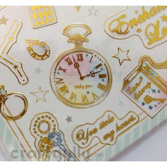 Gilded Stickers #1  - Enchanted Love