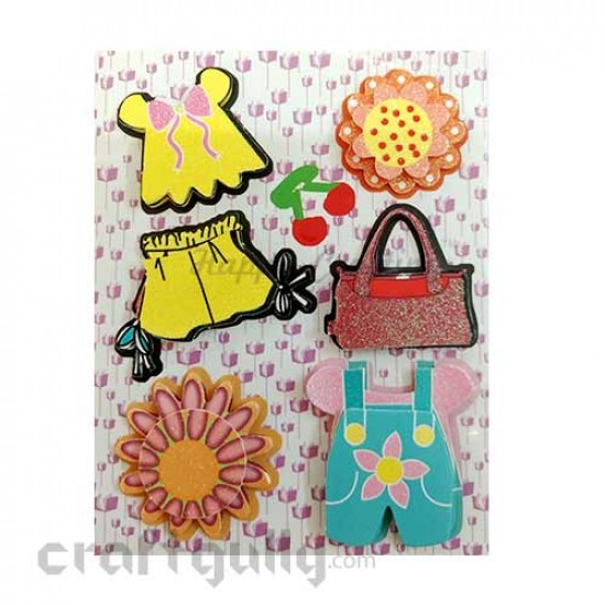 3D Paper Stickers #16