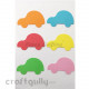 Foam Shapes 125mm - Car - Assorted - Pack of 18 Foam Shapes 125mm - Car - Assorted - Pack of 18