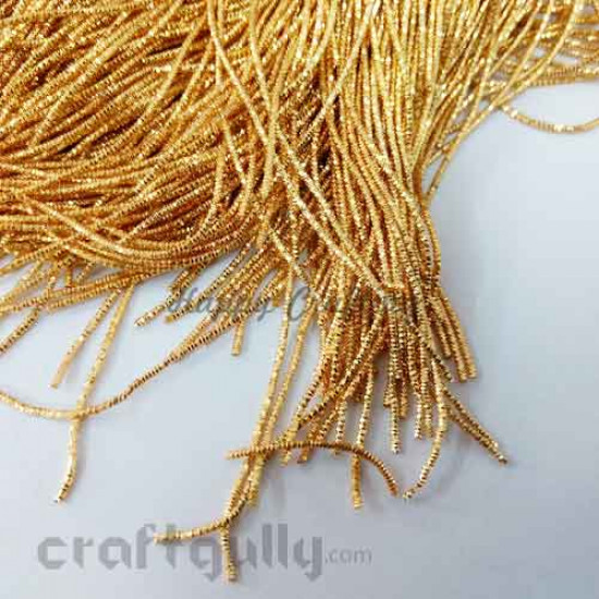 Zardosi Thread 0.5mm - Golden Shimmer - 36inches