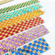 Rhinestone Stick-Ons #3 - 20mm Strip - Golden Assorted - Pack of 1