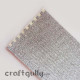 Ribbon - Stick-on - Silver - 18 Strips