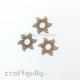 MDF Elements #26 - 6 Petals - Pack of 3 MDF Elements #26 - 6 Petals - Pack of 3
