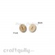 MDF Buttons #6 - 15mm Oval - 6 Buttons